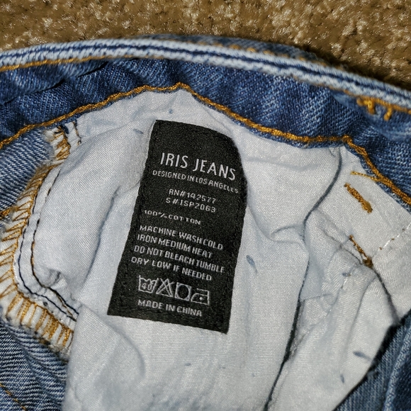 Jeans Shorts Vintage High Waisted Denim Shorts - Picture 6 of 8